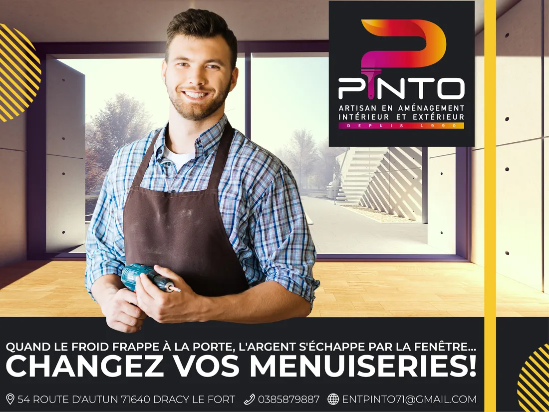 Réalisation menuiserie et aménagement intérieur par la SARL Pinto José à Dracy-le-Fort